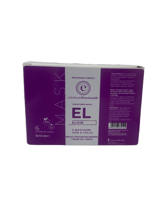 Set 5 maschere viso Elisir